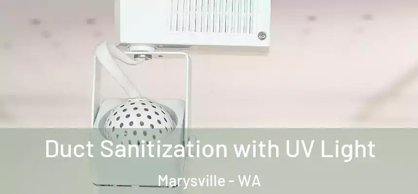  Duct Sanitization with UV Light Marysville - WA